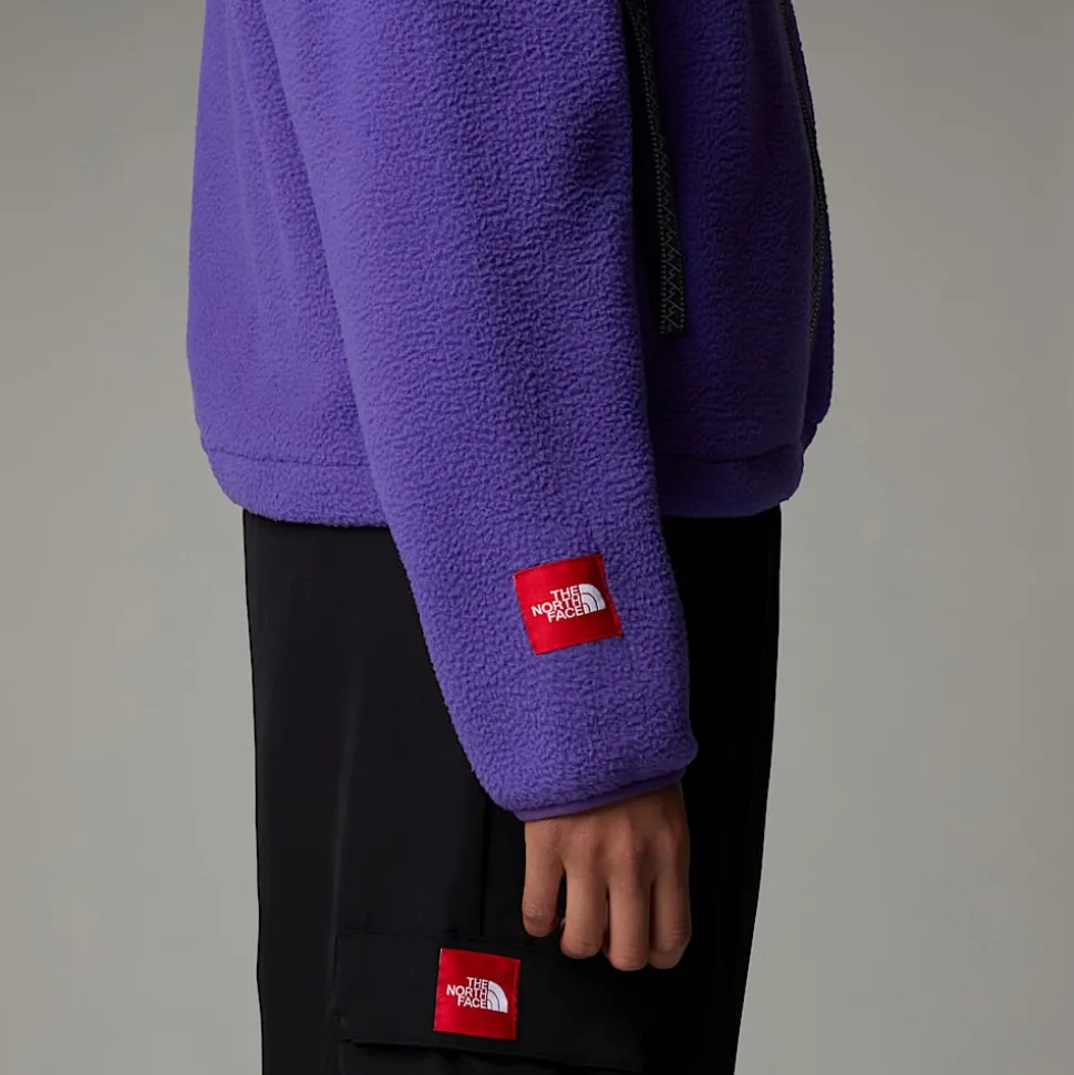 Cheap The North Face TNF Fleeski Fleece Med Lynlås Til Damer Peak Purple