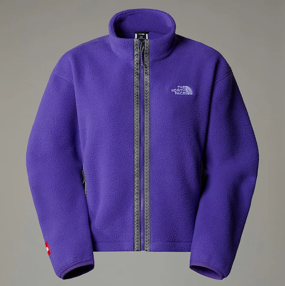 Cheap The North Face TNF Fleeski Fleece Med Lynlås Til Damer Peak Purple