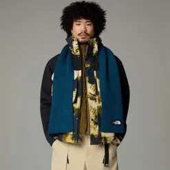 Cheap The North Face TNF Logo Box Halstørklæde Midnight Petrol