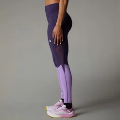Online The North Face Trail Run Leggings Til Damer Eternal Purple-Purple Granite