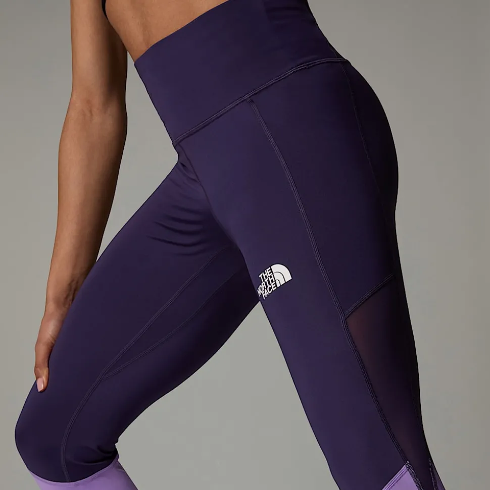 Online The North Face Trail Run Leggings Til Damer Eternal Purple-Purple Granite