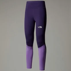 Online The North Face Trail Run Leggings Til Damer Eternal Purple-Purple Granite