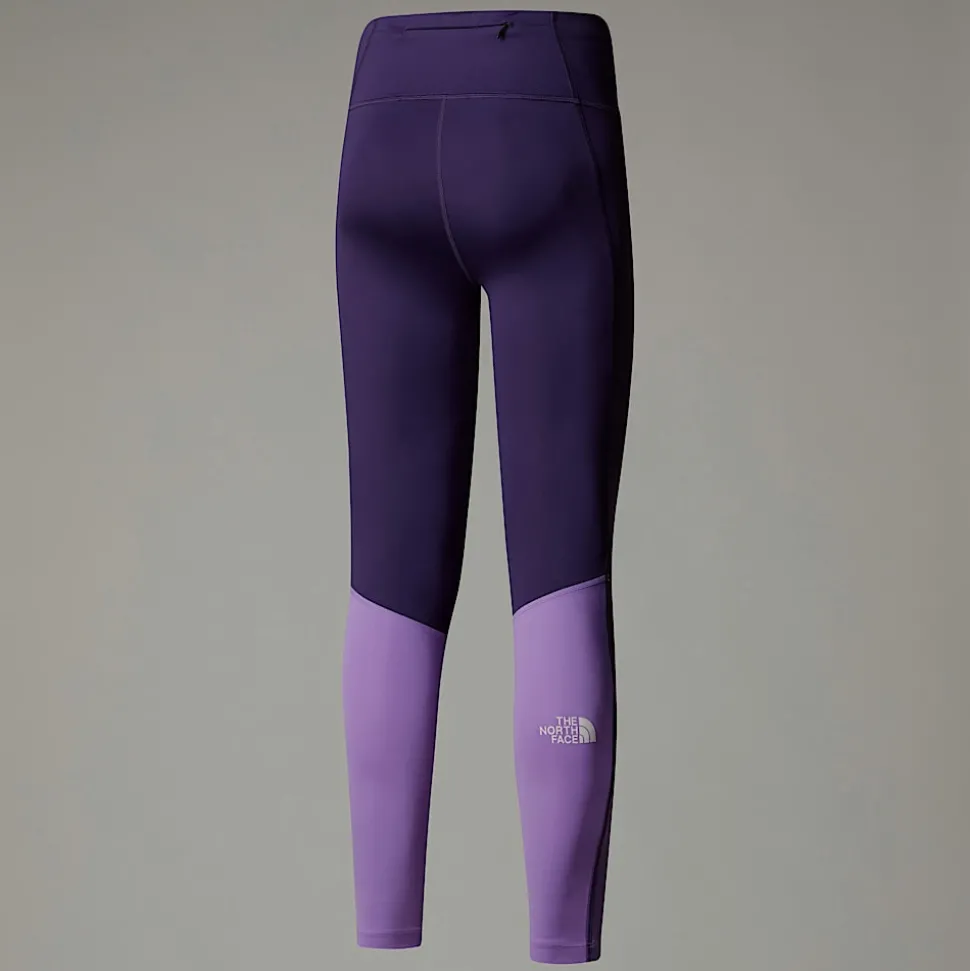 Online The North Face Trail Run Leggings Til Damer Eternal Purple-Purple Granite