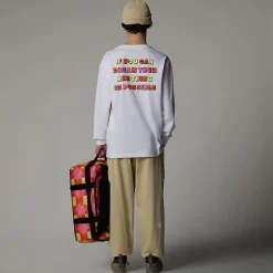 Cheap The North Face Unisex Langærmet TNF X Yinka Ilori Graphic Sweatshirt TNF White