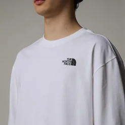 Cheap The North Face Unisex Langærmet TNF X Yinka Ilori Graphic Sweatshirt TNF White