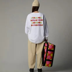 Cheap The North Face Unisex Langærmet TNF X Yinka Ilori Graphic Sweatshirt TNF White