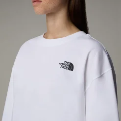 Cheap The North Face Unisex Langærmet TNF X Yinka Ilori Graphic Sweatshirt TNF White