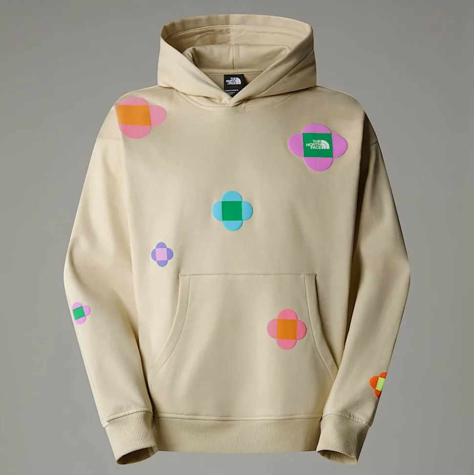 Online The North Face Unisex TNF X Yinka Ilori Let's Blossom Together Hættetrøje Gravel