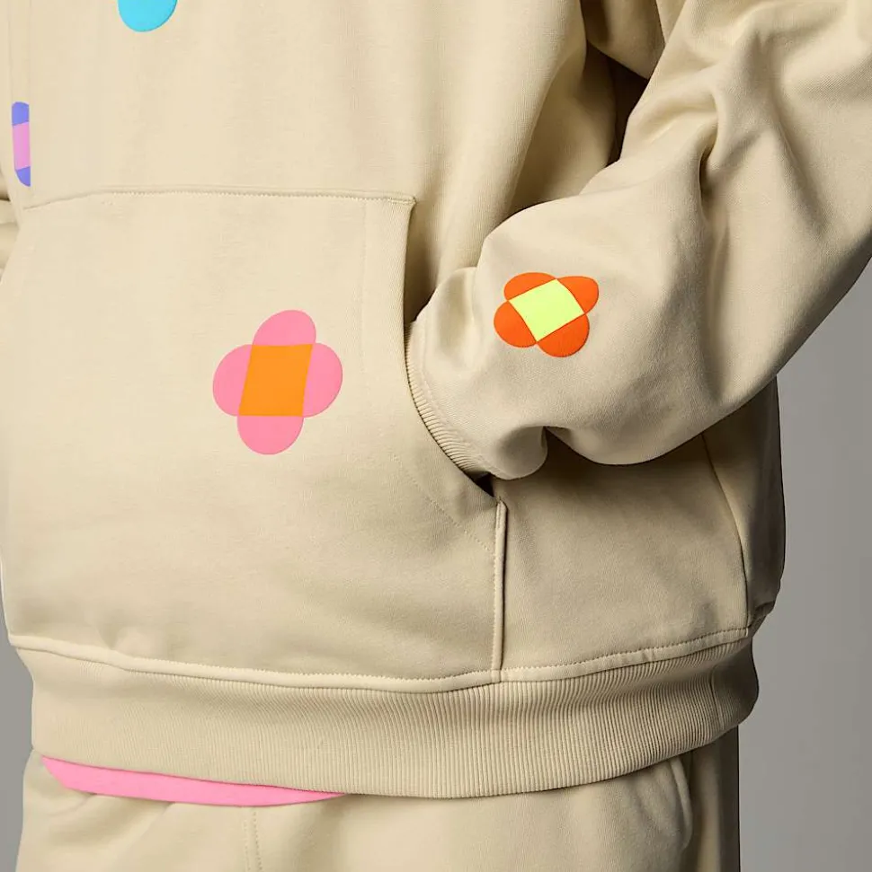 Online The North Face Unisex TNF X Yinka Ilori Let's Blossom Together Hættetrøje Gravel