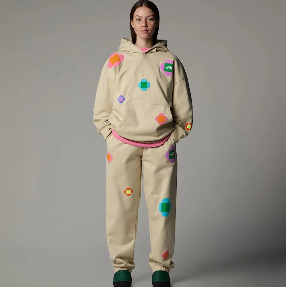 Online The North Face Unisex TNF X Yinka Ilori Let's Blossom Together Hættetrøje Gravel