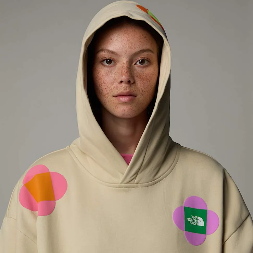 Online The North Face Unisex TNF X Yinka Ilori Let's Blossom Together Hættetrøje Gravel