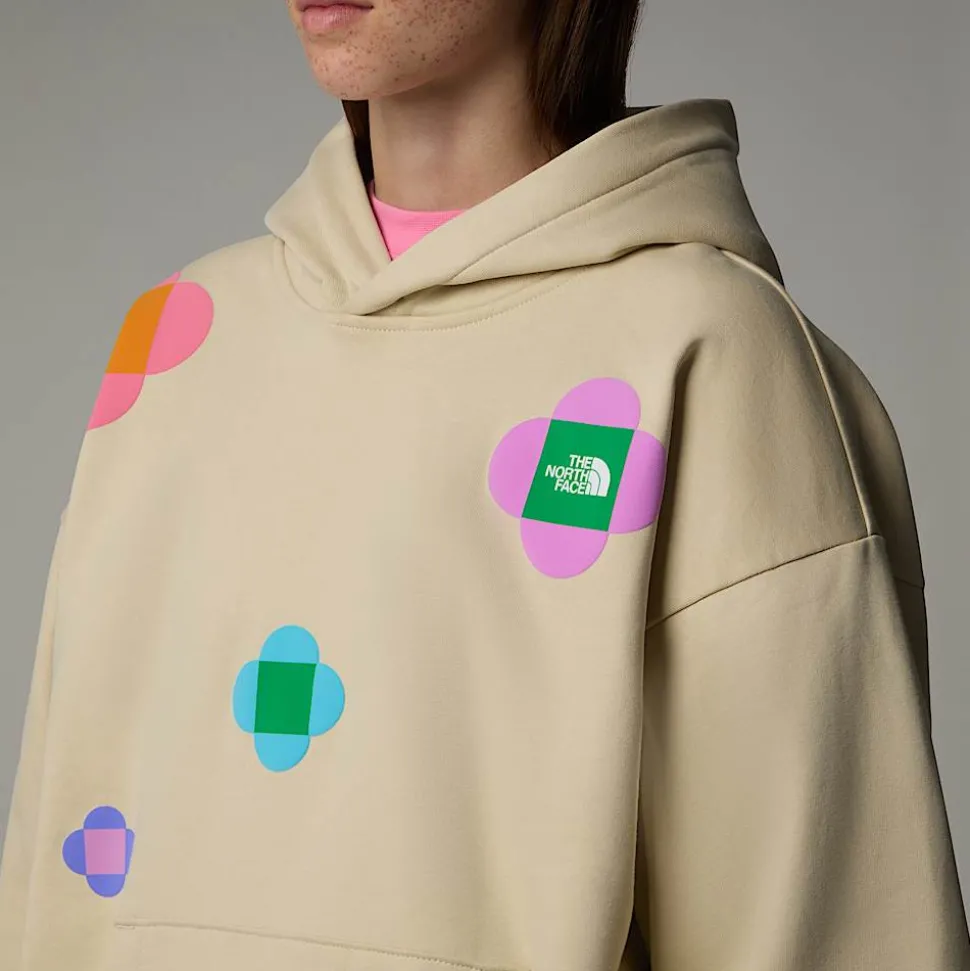 Online The North Face Unisex TNF X Yinka Ilori Let's Blossom Together Hættetrøje Gravel