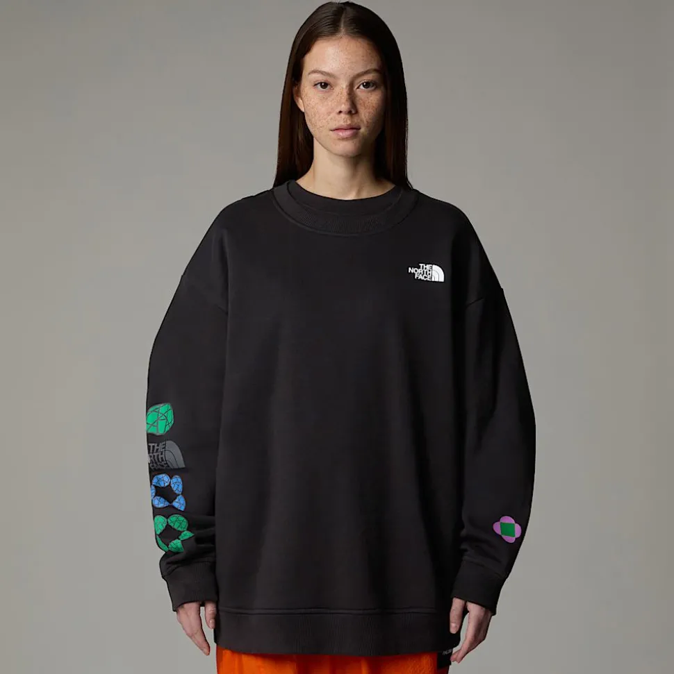 Clearance The North Face Unisex TNF X Yinka Ilori Graphic Sweatshirt TNF Black
