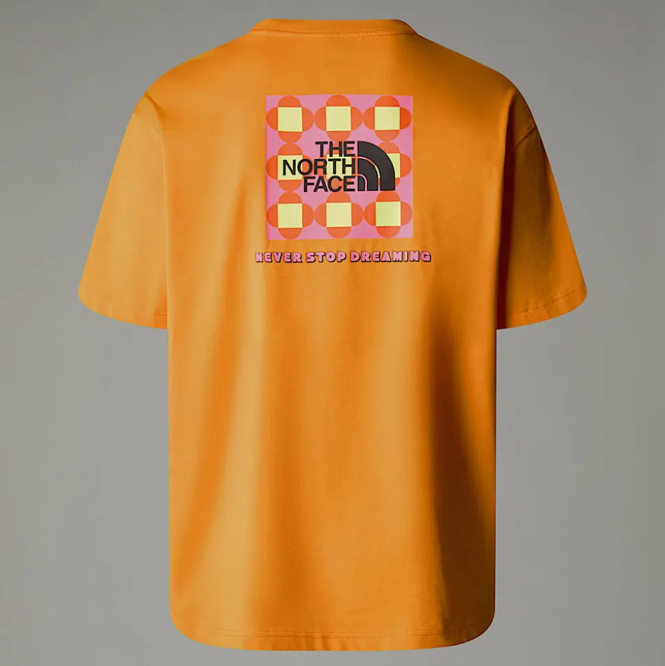 Fashion The North Face Unisex TNF X Yinka Ilori Box Graphic T-shirt Apricot Glaze