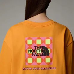 Fashion The North Face Unisex TNF X Yinka Ilori Box Graphic T-shirt Apricot Glaze