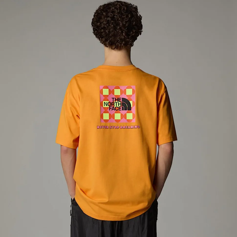 Fashion The North Face Unisex TNF X Yinka Ilori Box Graphic T-shirt Apricot Glaze