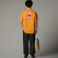 Fashion The North Face Unisex TNF X Yinka Ilori Box Graphic T-shirt Apricot Glaze