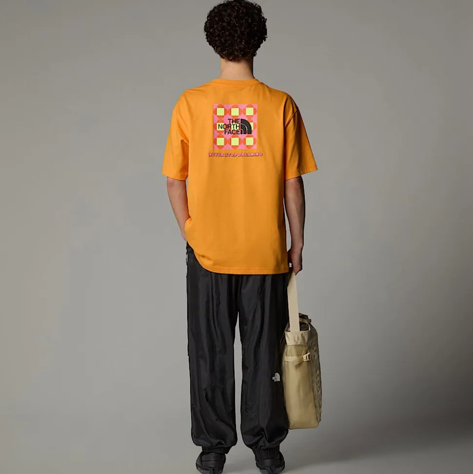 Fashion The North Face Unisex TNF X Yinka Ilori Box Graphic T-shirt Apricot Glaze