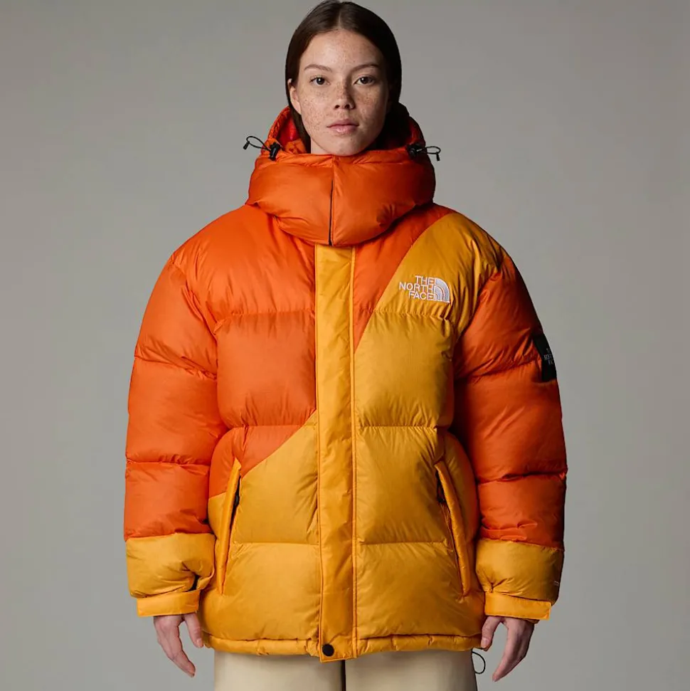 Clearance The North Face Unisex TNF X Yinka Ilori Down Dynejakke Red Orange-Apricot Glaze