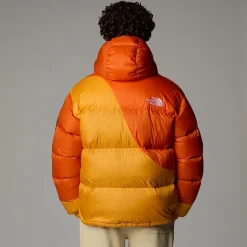 Clearance The North Face Unisex TNF X Yinka Ilori Down Dynejakke Red Orange-Apricot Glaze