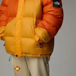 Clearance The North Face Unisex TNF X Yinka Ilori Down Dynejakke Red Orange-Apricot Glaze