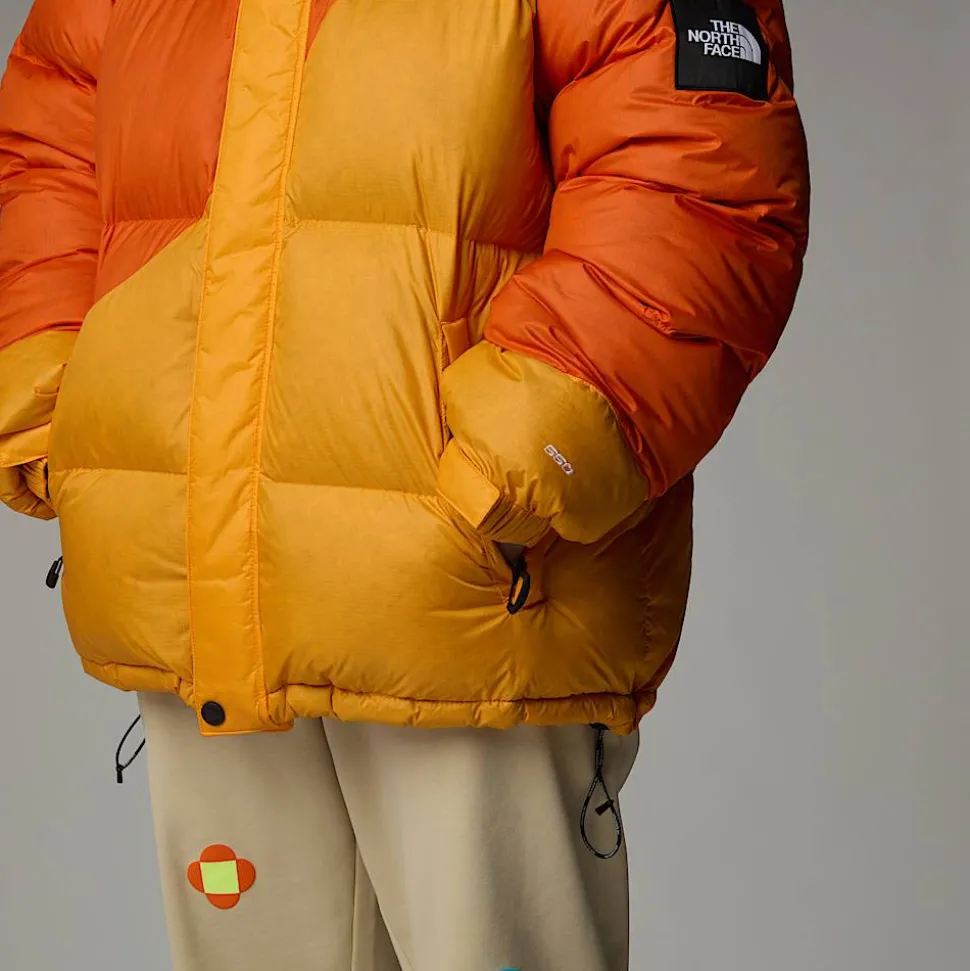 Clearance The North Face Unisex TNF X Yinka Ilori Down Dynejakke Red Orange-Apricot Glaze