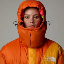 Clearance The North Face Unisex TNF X Yinka Ilori Down Dynejakke Red Orange-Apricot Glaze