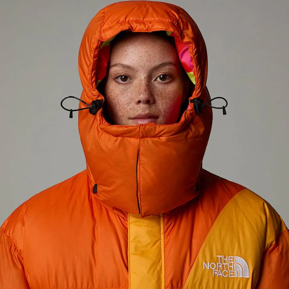 Clearance The North Face Unisex TNF X Yinka Ilori Down Dynejakke Red Orange-Apricot Glaze