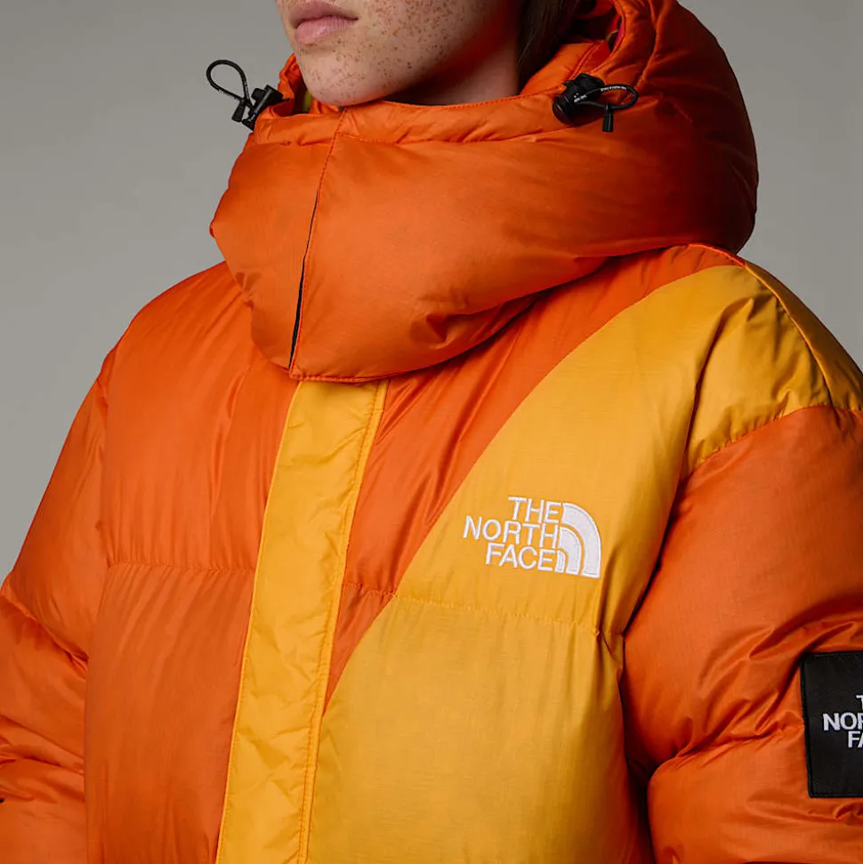 Clearance The North Face Unisex TNF X Yinka Ilori Down Dynejakke Red Orange-Apricot Glaze