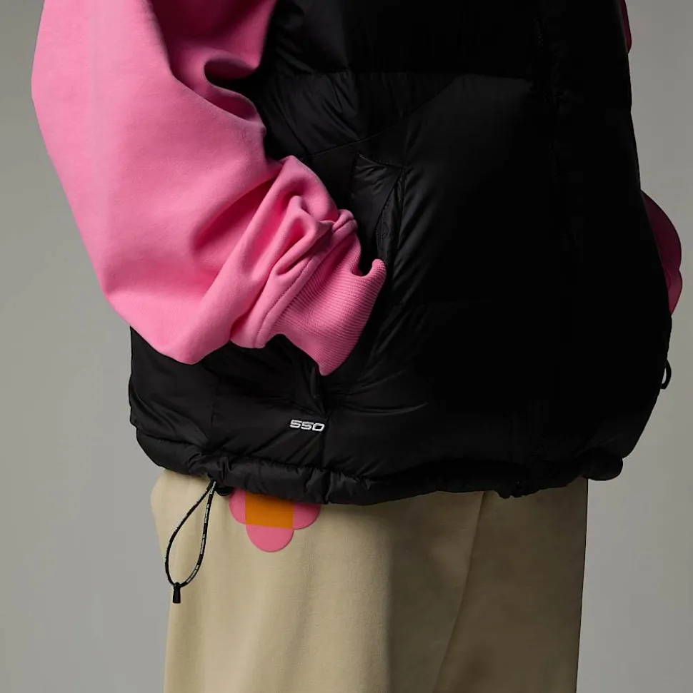 Shop The North Face Unisex TNF X Yinka Ilori Dunvest TNF Black-Asphalt Grey