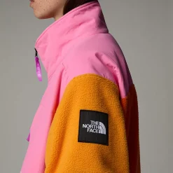 New The North Face Unisex TNF X Yinka Ilori Retro Denali Jakke Red Orange-Apricot Glaze