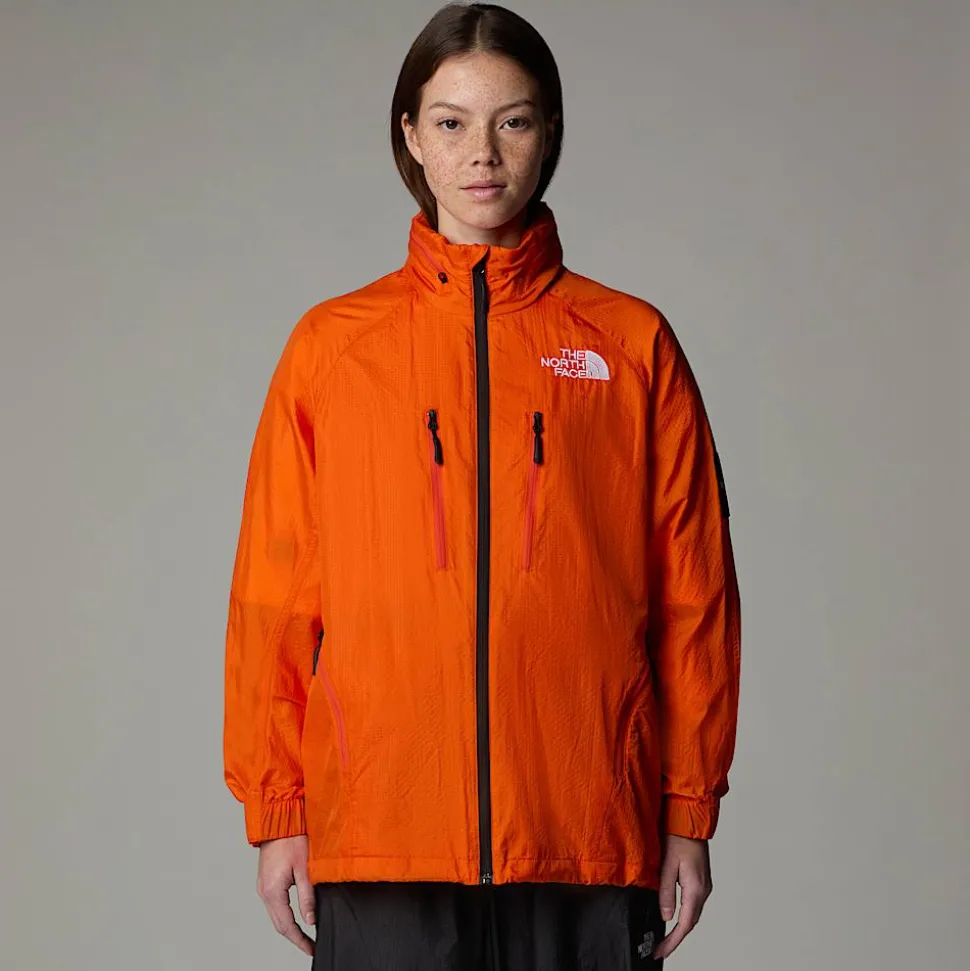 Sale The North Face Unisex TNF X Yinka Ilori Wind Skaljakke Red Orange