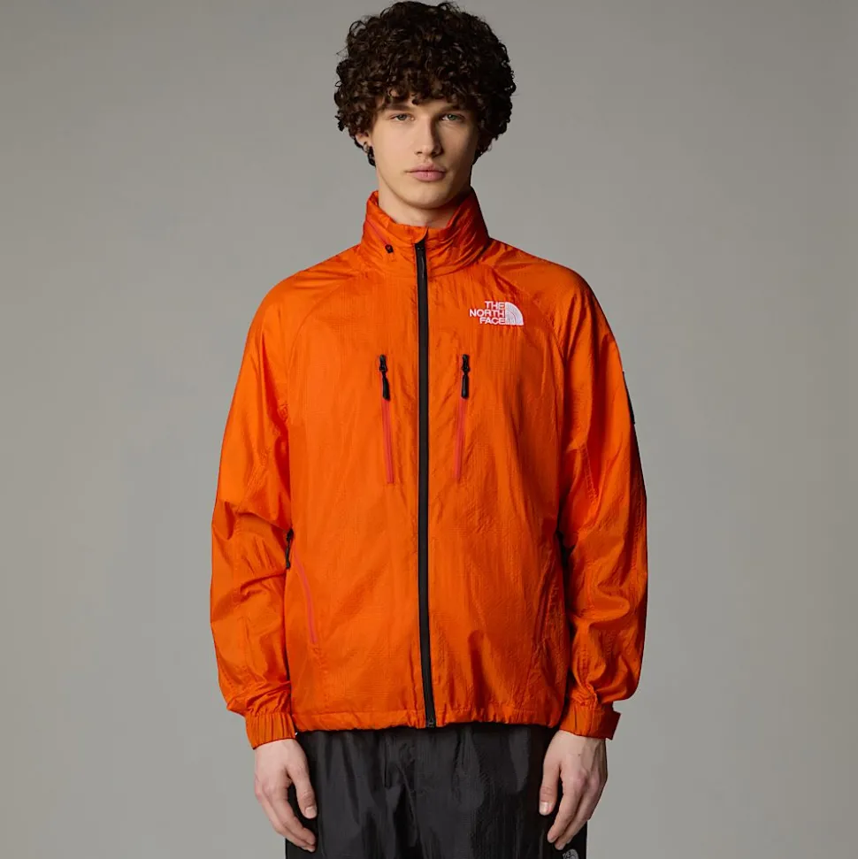 Sale The North Face Unisex TNF X Yinka Ilori Wind Skaljakke Red Orange