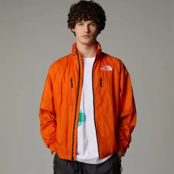 Sale The North Face Unisex TNF X Yinka Ilori Wind Skaljakke Red Orange