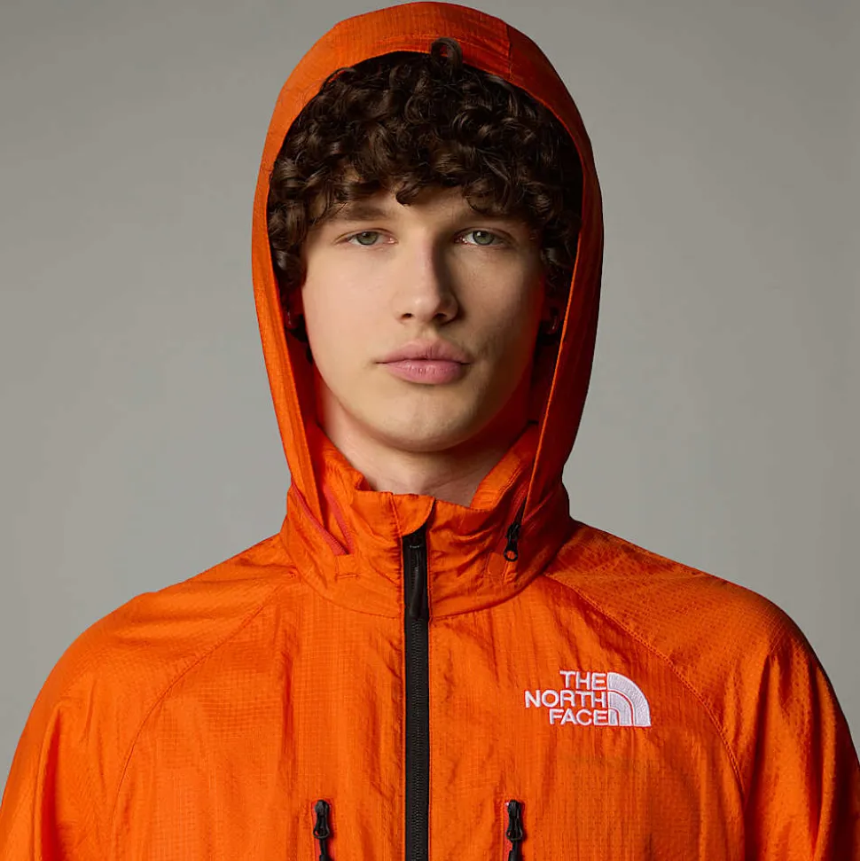 Sale The North Face Unisex TNF X Yinka Ilori Wind Skaljakke Red Orange
