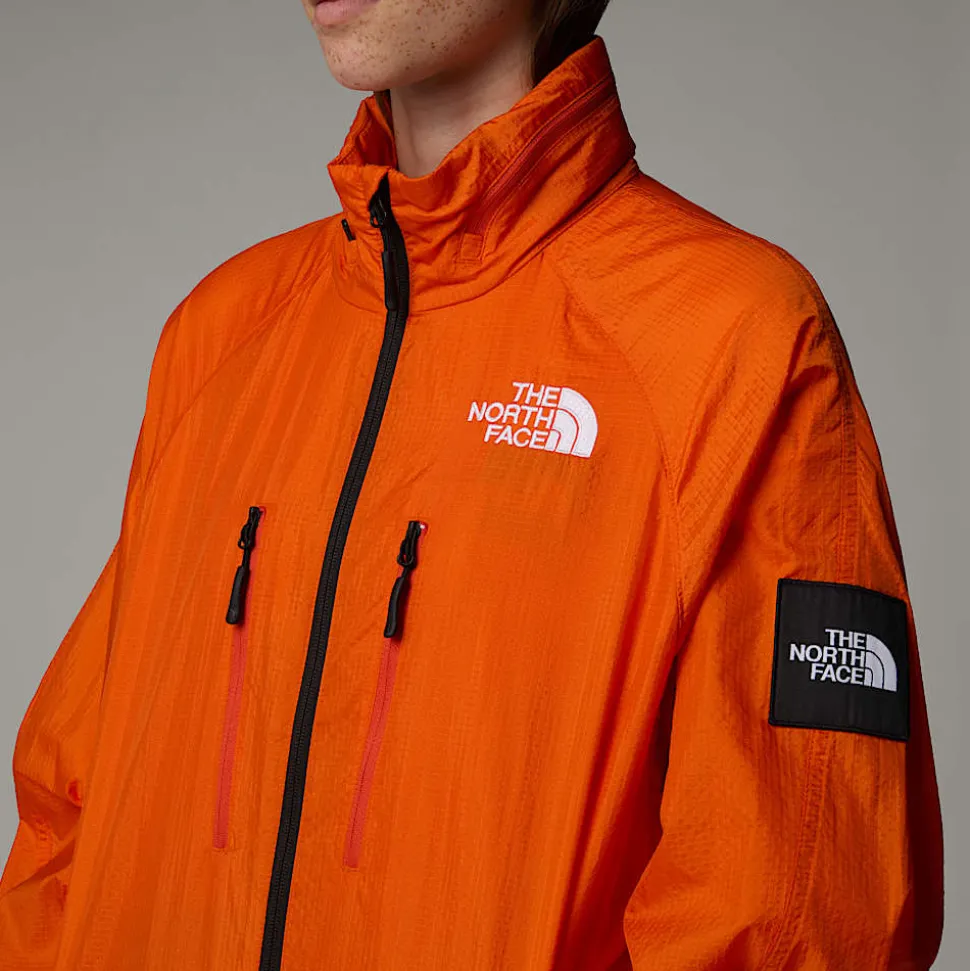 Sale The North Face Unisex TNF X Yinka Ilori Wind Skaljakke Red Orange