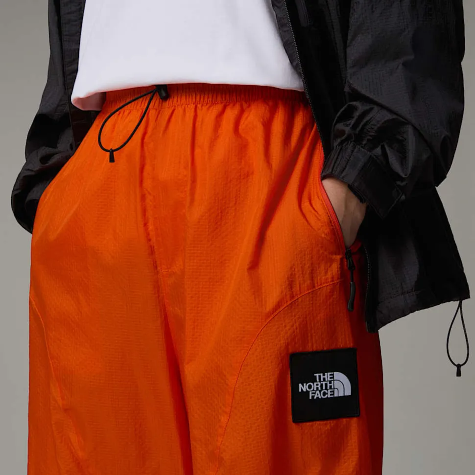 Clearance The North Face Unisex TNF X Yinka Ilori Wind Skalbukser Red Orange