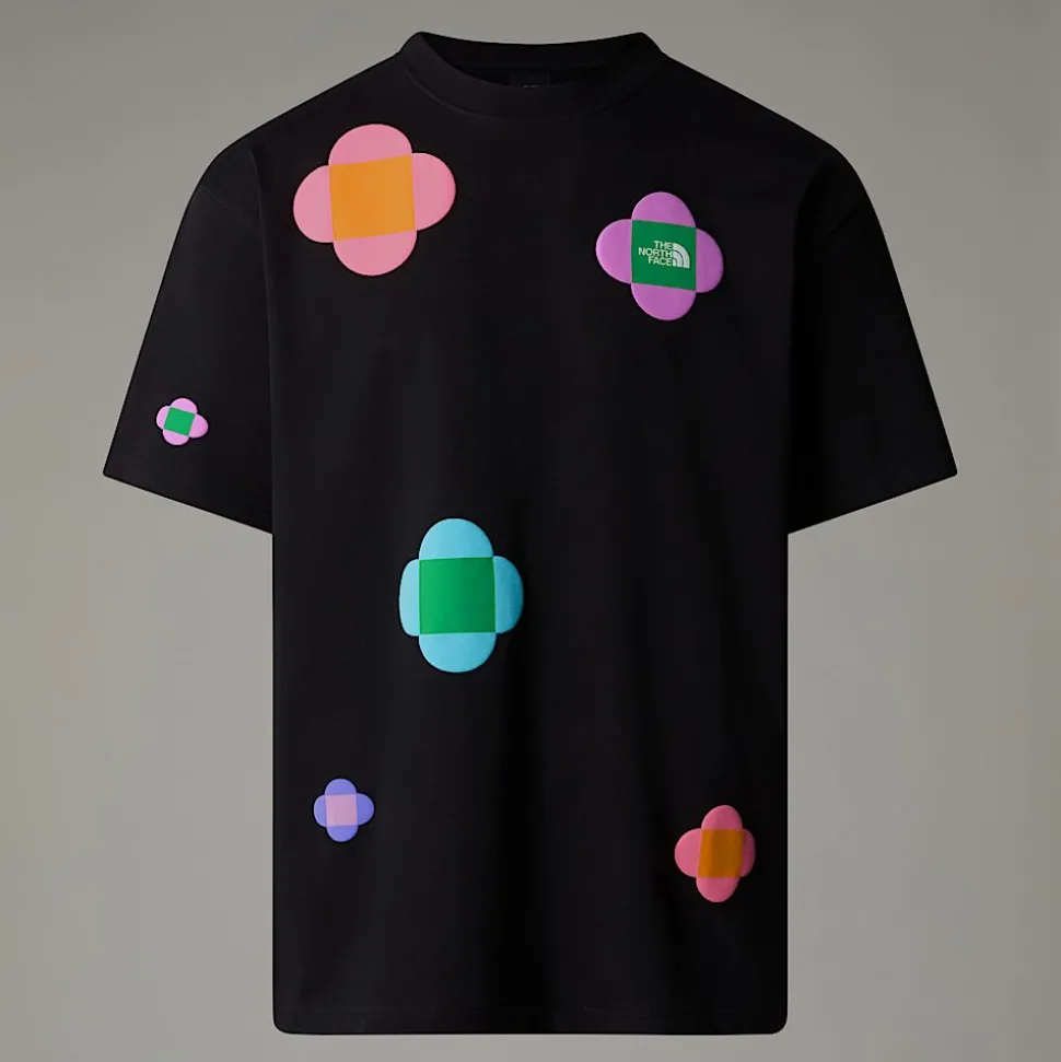 Hot The North Face Unisex TNF X Yinka Ilori Let's Blossom Together T-shirt TNF Black