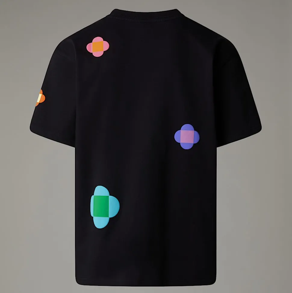 Hot The North Face Unisex TNF X Yinka Ilori Let's Blossom Together T-shirt TNF Black