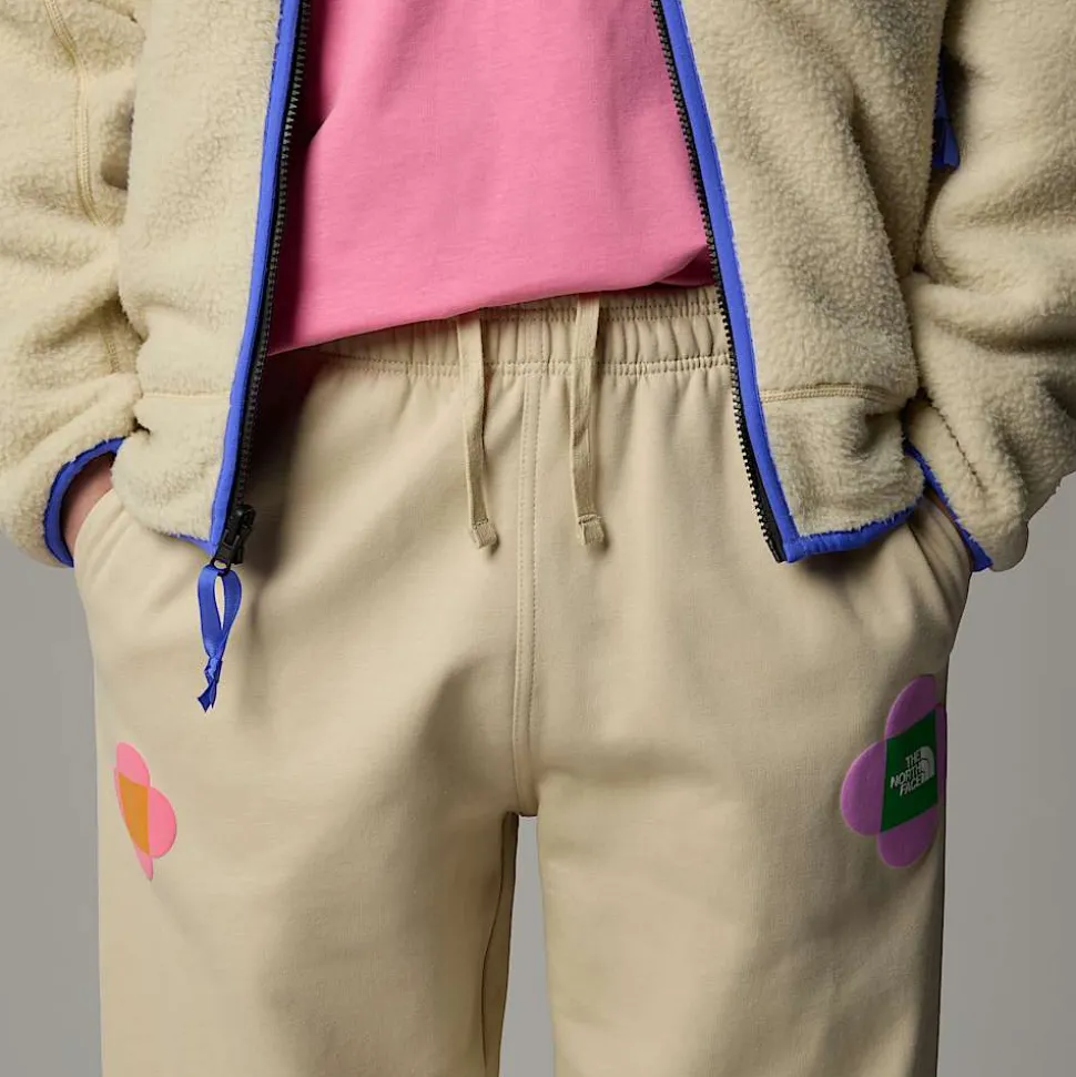 Discount The North Face Unisex TNF X Yinka Ilori Let's Blossom Together Joggingbukser Gravel