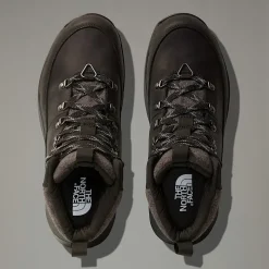 New The North Face Vandtætte Bergen Leather Snow Boots Til Herrer TNF Black-TNF Black