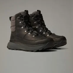 New The North Face Vandtætte Bergen Leather Snow Boots Til Herrer TNF Black-TNF Black
