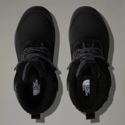 New The North Face Vandtætte Chilkat V 400 Støvler Til Damer TNF Black-Vanadis Grey