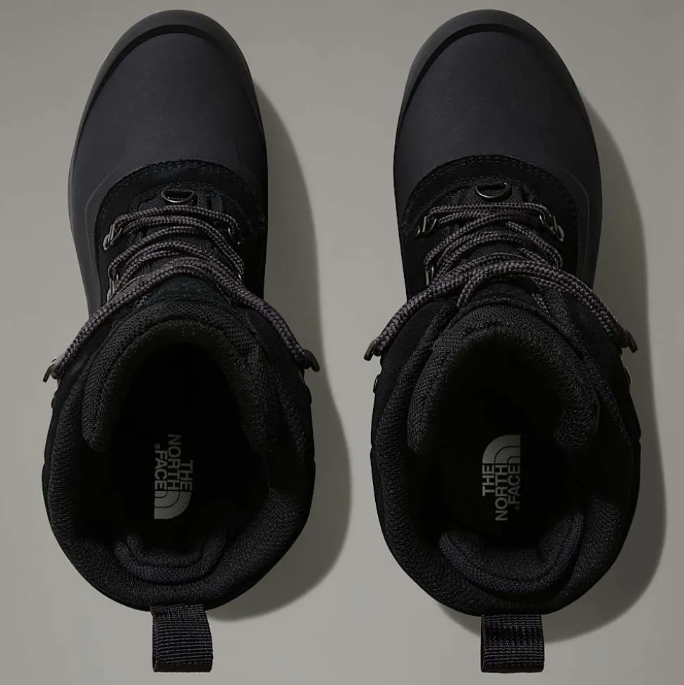 New The North Face Vandtætte Chilkat V Lace Støvler Til Herrer TNF Black-Asphalt Grey