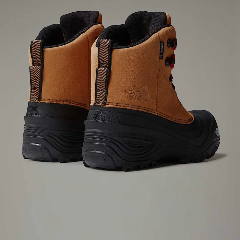Online The North Face Vandtætte Chilkat V Lace Vandrestøvler Til Børn ALMOND BUTTER/TNF BLACK