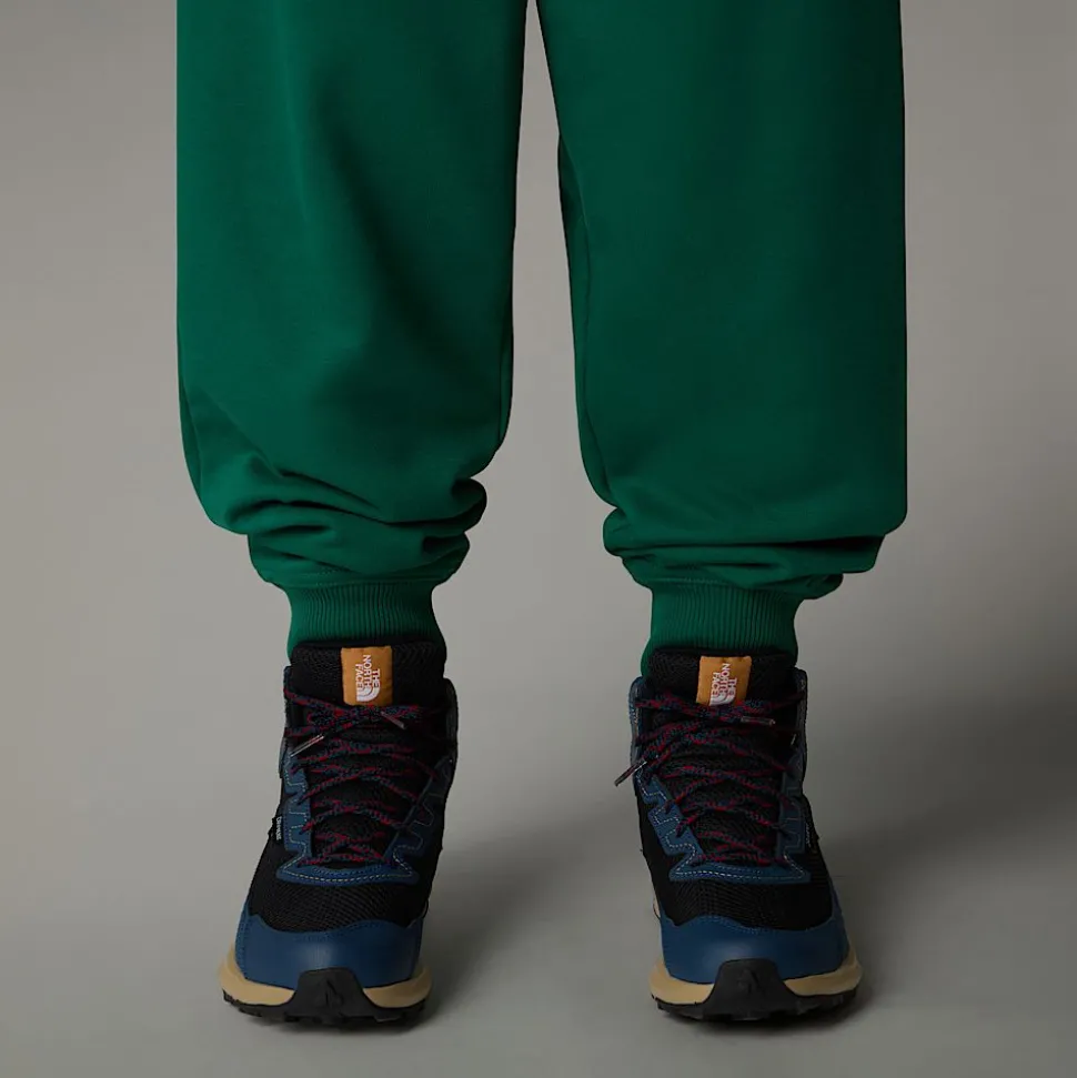 Shop The North Face Vandtætte Fastpack Mid Vandrestøvler Til Unge Shady Blue-TNF White