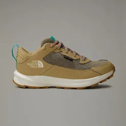 Cheap The North Face Vandtætte Fastpack Vandresko Til Unge KHAKI STONE/GEYSER AQUA