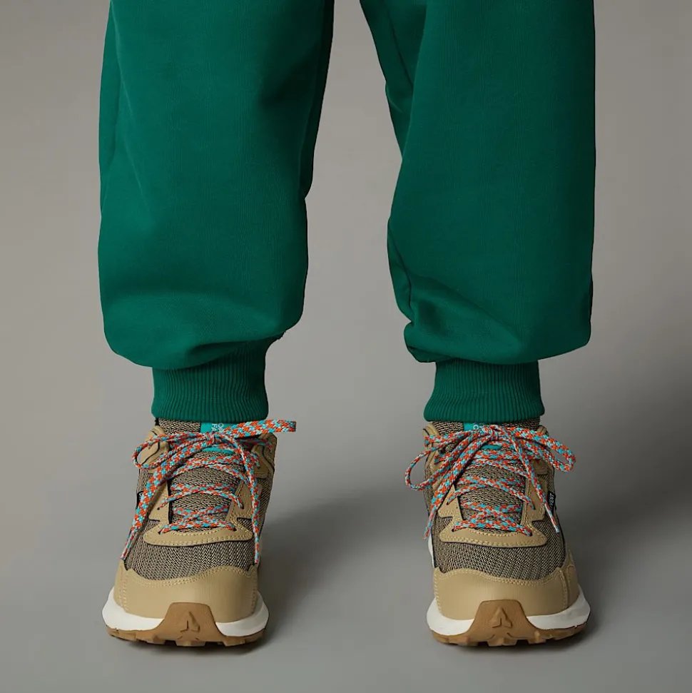 Cheap The North Face Vandtætte Fastpack Vandresko Til Unge KHAKI STONE/GEYSER AQUA