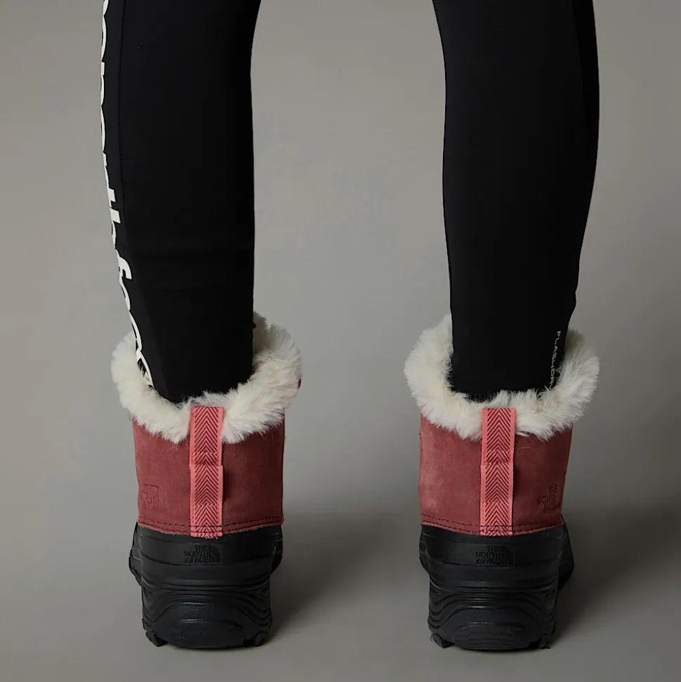 Fashion The North Face Vandtætte Shellista V Lace Snow Støvler Til Børn CANYON DUST/TERRACOTTA
