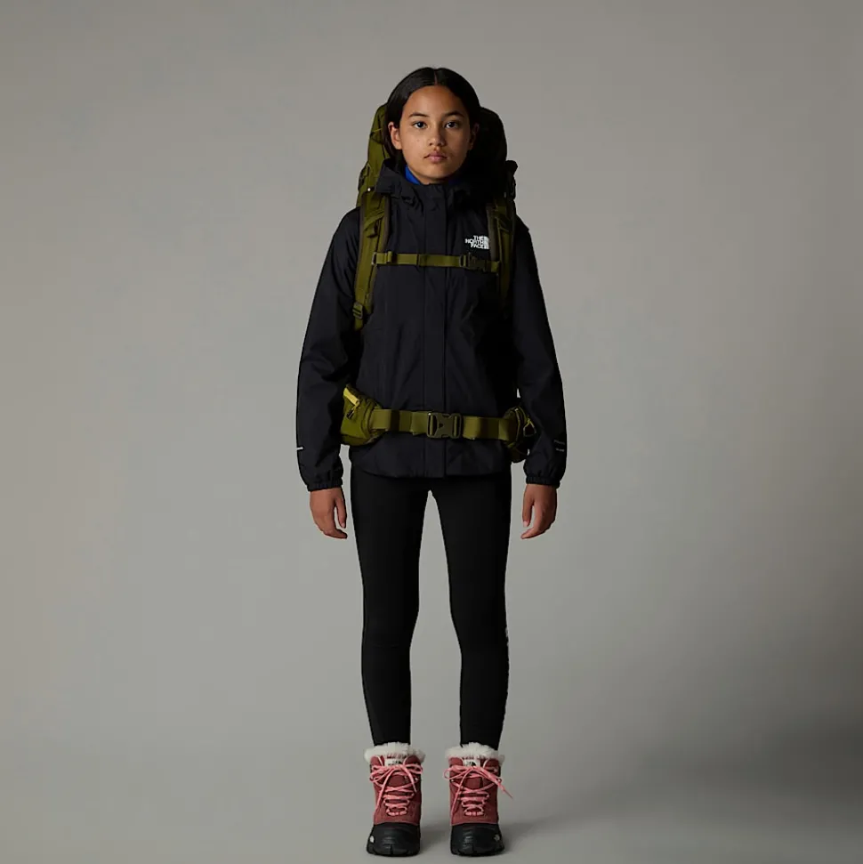 Fashion The North Face Vandtætte Shellista V Lace Snow Støvler Til Børn CANYON DUST/TERRACOTTA